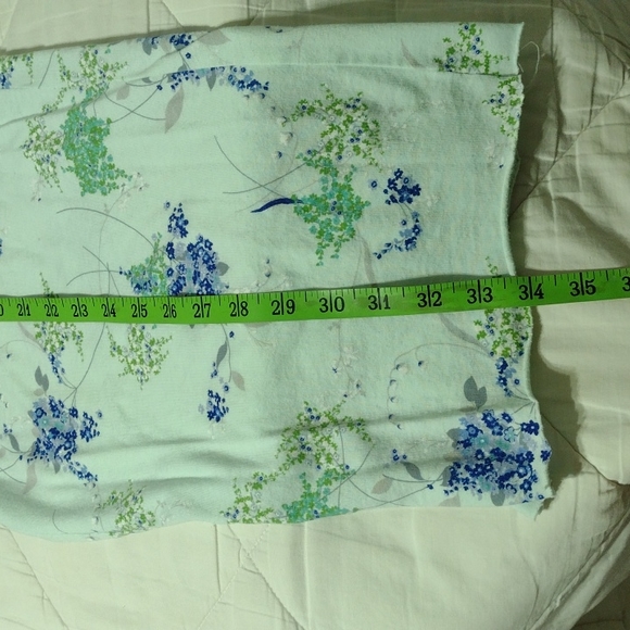 Floral Adonna cutoff pajamas, sz XXL - Picture 13 of 15